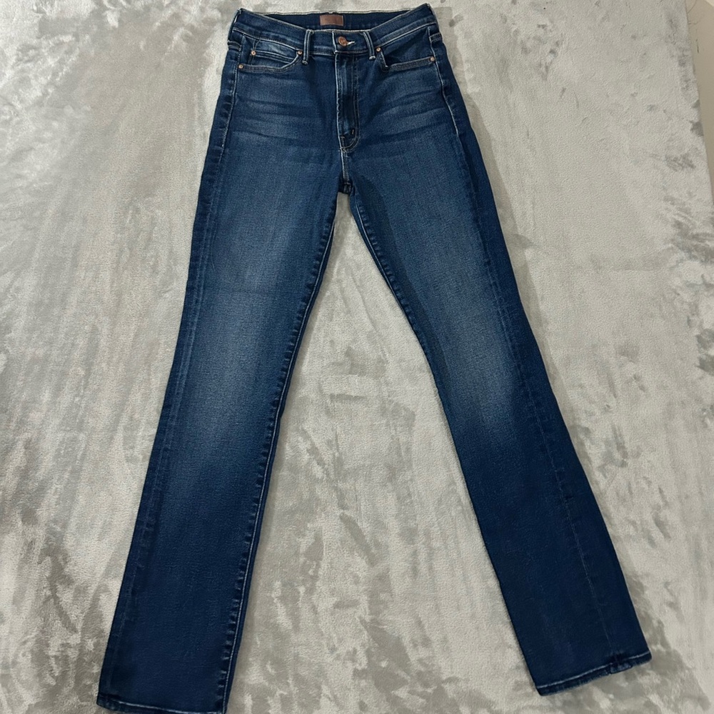Mother high waisted rascal sneak jeans - Picture 2 of 12